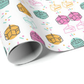 Birthday Gift Wrapping Paper Cadeaupapier (Rol Hoek)