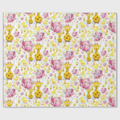 Birthday Gift Wrapping Paper Cadeaupapier (Vlak)