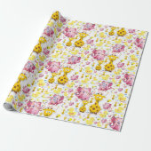 Birthday Gift Wrapping Paper Cadeaupapier (Uitgerold)