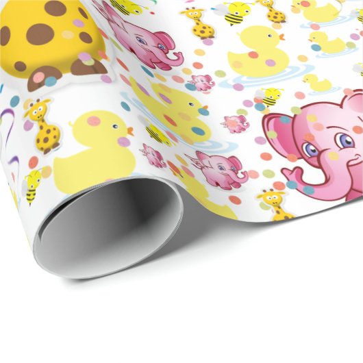 Birthday Gift Wrapping Paper Cadeaupapier (Rol Hoek)