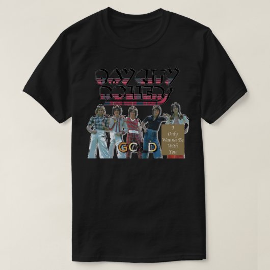 Birthday Gifts Band Bay City Rollers Music Rock C T-shirt (Design voorkant)