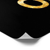 Birthday Gifts | koninginnen worden in oktober geb Poster (Hoek)