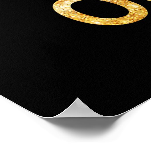 Birthday Gifts | koninginnen worden in oktober geb Poster (Hoek)