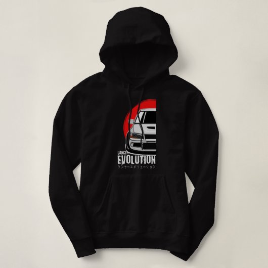 Birthday Gifts Lancer Evolution Side Hoodie (Design voorkant)