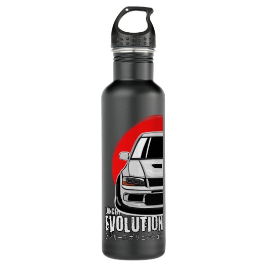 Birthday Gifts Lancer Evolution Side Waterfles (Voorkant)