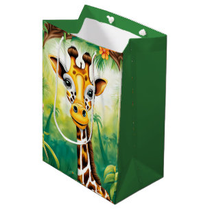 Birthday Giraffe Medium Cadeauzakje
