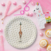 BIRTHDAY-GIRAFFE PAPIEREN BORDJE (Feest)