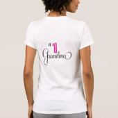 Birthday Girl | #1 Grandama T-Shirt (Achterkant)