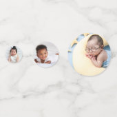 Birthday Girl 3-foto Custom Birthday Table Confetti (Voorkanten)