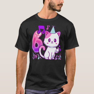 Birthday girl 6, K-pop vingerhart, kit T-shirt