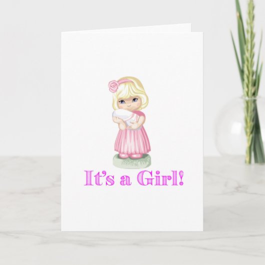 Birthday Girl Aankondiging (Voorkant)