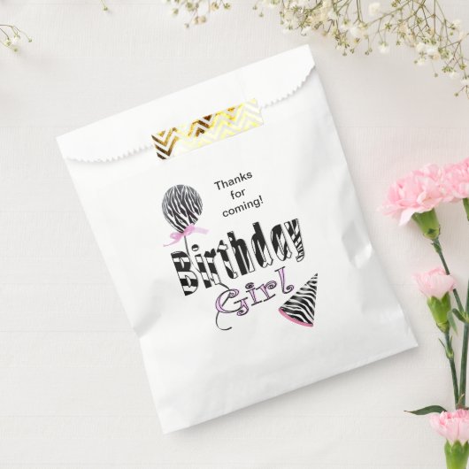 Birthday Girl Bedankzakje (Gezegeld)