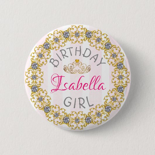 Birthday Girl Button (Voorkant)