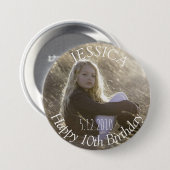 Birthday Girl Button (Voorkant /achterkant)