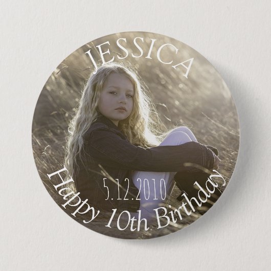 Birthday Girl Button (Voorkant)