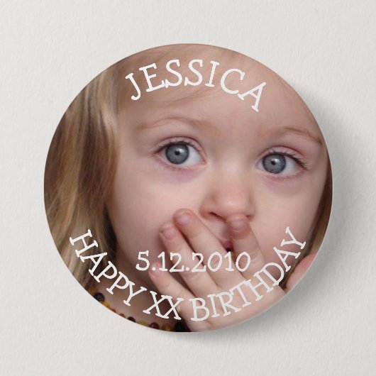 Birthday Girl Button (Voorkant)