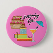 Birthday Girl Button (Voorkant)