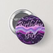 Birthday Girl Button (Voorkant /achterkant)