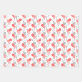 Birthday Girl Coordinating Pattern Wrapping Paper (Voorkant 3)