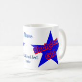 Birthday Girl Cute Personalized Koffiemok (Voorkant rechts)