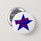 Birthday Girl Design Cute Button (Voorkant /achterkant)