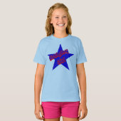 Birthday Girl Design Cute T-shirt (Voorkant volledig)