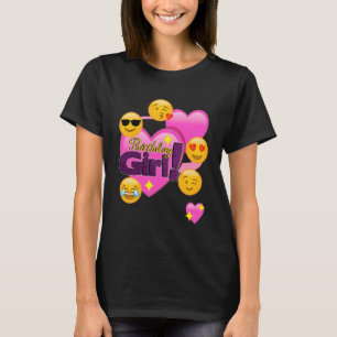 Birthday Girl Emojis (hart) T-shirt