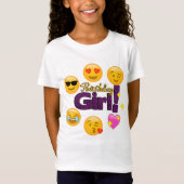 Birthday Girl (emojis) T-shirt (Voorkant)