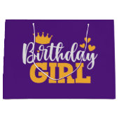 Birthday Girl Groot Cadeauzakje (Voorkant)