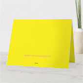 Birthday Girl Kaart (Achterkant)