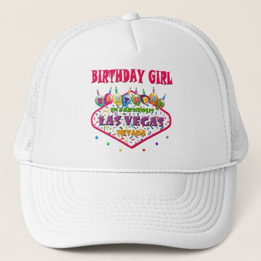 BIRTHDAY GIRL Las Vegas PET (Voorkant)