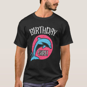 Birthday Girl Marine Animal Zee Diver T-shirt