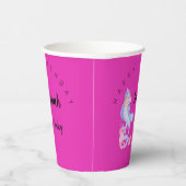 Birthday Girl Mermaid-thema Papieren Bekers (Rechts)