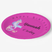 Birthday Girl Mermaid-thema Papieren Bordje (Gekanteld)