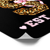 Birthday Girl Nk Coquette Bow Hello 9 Year Old Aes Poster (Hoek)