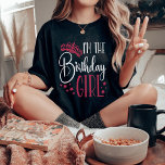 Birthday Girl Personalized Birthday Squad Matching T-shirt<br><div class="desc">Op zoek naar een verjaardagscadeau dat je feest compleet maakt? Kijk niet verder dan de shirten van onze verjaardagsbemanning. Deze stijlvolle t - shirts zijn perfect voor elke dag van het verjaardagsfeest. Onze overeenkomende shirten zijn een groot geschenk voor je vrienden en familie, en kunnen samen worden gedragen als een...</div>