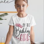 Birthday Girl Personalized Birthday Squad Matching T-shirt<br><div class="desc">Op zoek naar een verjaardagscadeau dat je feest compleet maakt? Kijk niet verder dan de shirten van onze verjaardagsbemanning. Deze stijlvolle t - shirts zijn perfect voor elke dag van het verjaardagsfeest. Onze overeenkomende shirten zijn een groot geschenk voor je vrienden en familie, en kunnen samen worden gedragen als een...</div>