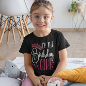 Birthday Girl Personalized Birthday Squad Matching T-shirt
