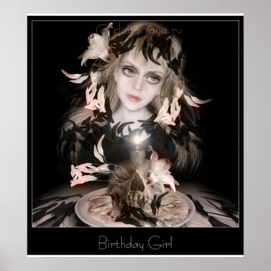 Birthday Girl Poster (Voorkant)
