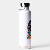 Birthday Girl Sea Turtle Theme Birthday Party Ocea Waterfles (Rechts)