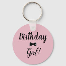 Birthday Girl Sleutelhanger