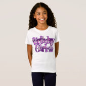 Birthday Girl T-shirt (Voorkant volledig)