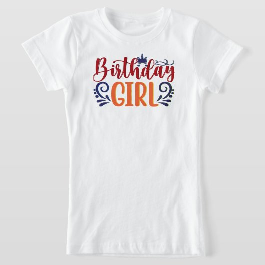 Birthday girl t-shirt (Laagn)