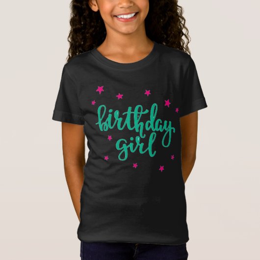 Birthday Girl T-Shirt (Voorkant)