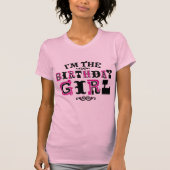 Birthday Girl T-shirt (Voorkant)