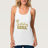 Birthday Girl Tanktop (Voorkant)