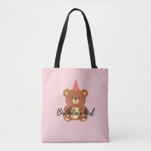 Birthday Girl Tote Bag