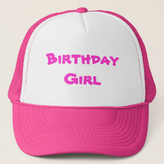 Birthday Girl Trucker Pet