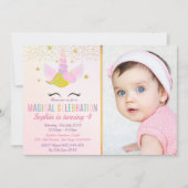 Birthday Girl Unicorn Magical Celebration Kaart (Voorkant)