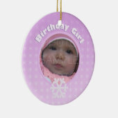 Birthday Girl Winter Onederland ornament (Rechts)